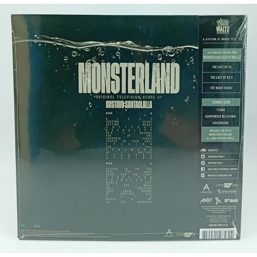 Monsterland – Mondo Vinyl LP –‎ 140g Oil Slick – Ltd Ed of 500 – New Sealed